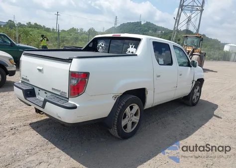 2012 Honda Ridgeline Rtl from USA, damaged, VIN 5FPYK1F52CB458531
